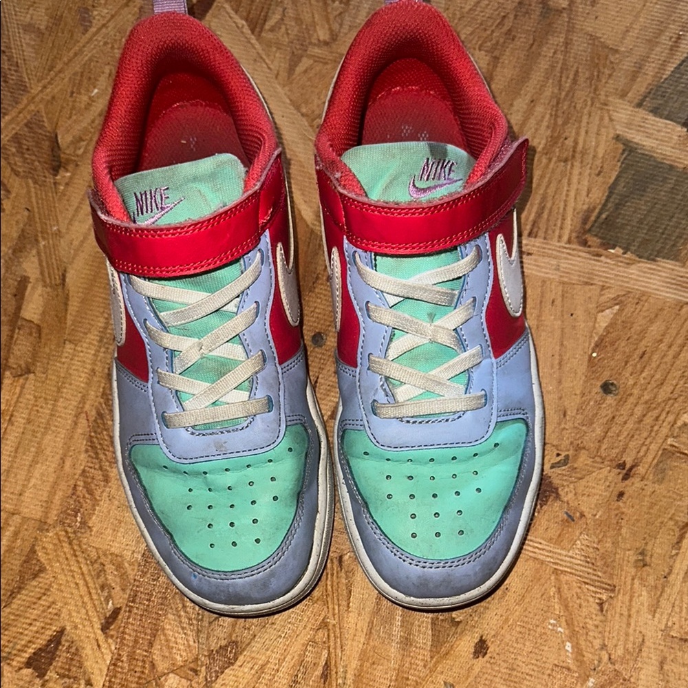 Girls multicolor Jordans